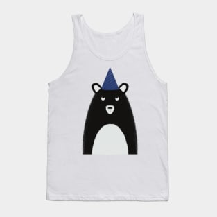 Cute bear illustration Tank Top